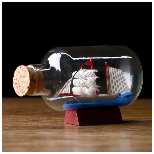 Набор для творчества со световыми эффектами Корабль в бутылке
